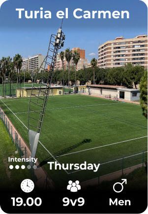 Turia el Carmen Thursday 05-06 19.00