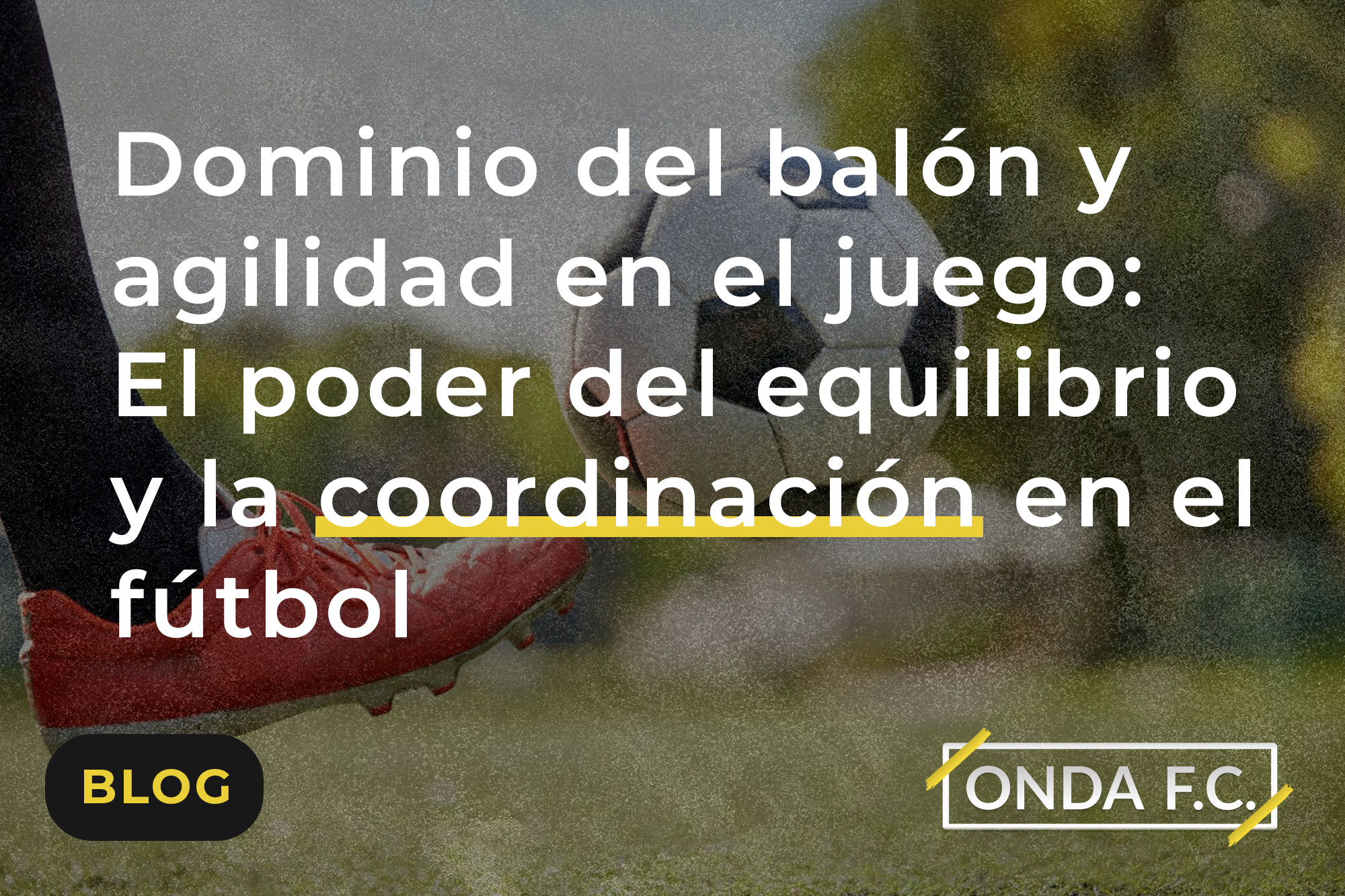 Lee más sobre el artículo Dominio del balón y agilidad en el juego: El poder del equilibrio y la coordinación en el fútbol