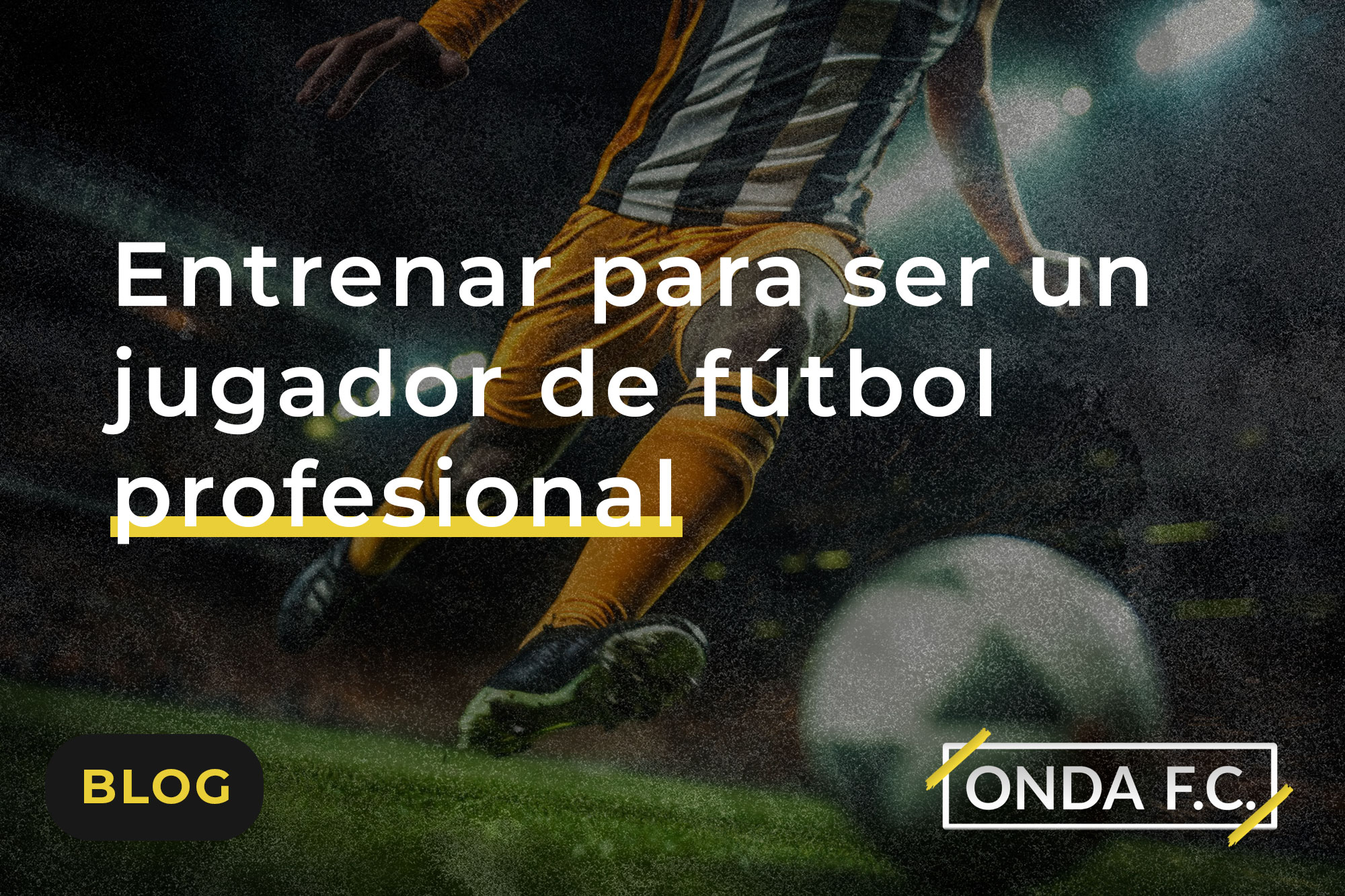 Lee más sobre el artículo Entrenar para ser un jugador de fútbol profesional