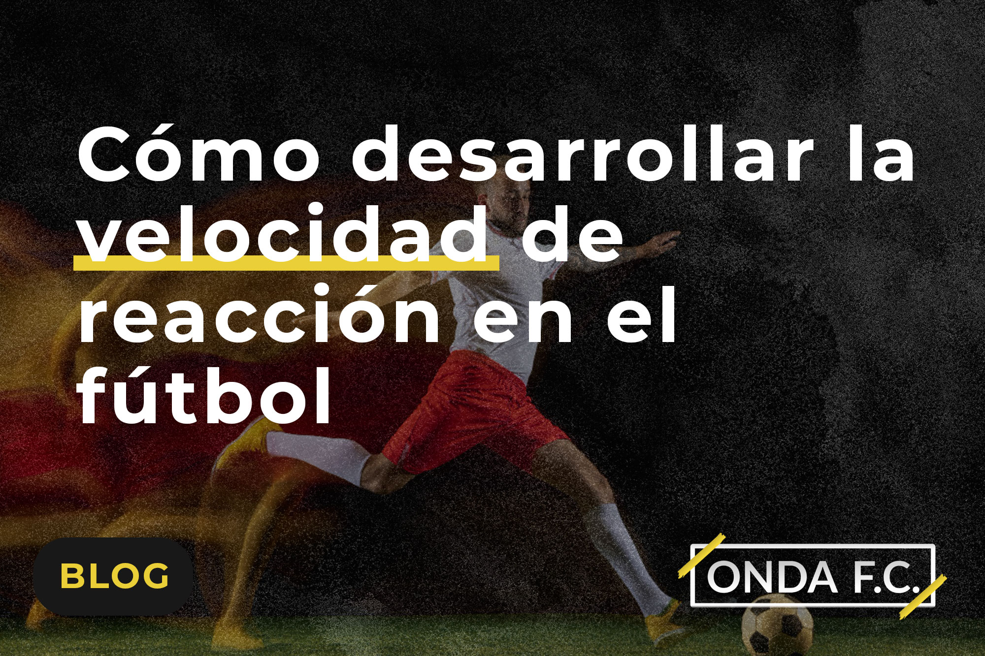 Read more about the article Cómo desarrollar la velocidad de reacción en el fútbol