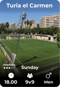 Turia el Carmen Sunday 26-10 18.00