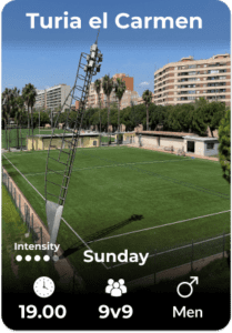 Turia el Carmen Sunday 7-09 19.00