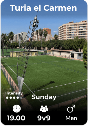 Turia el Carmen Sunday 31-08 19.00