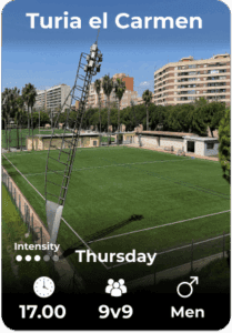 Turia el Carmen Thursday 30-10 17.00