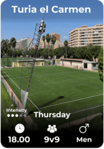 Turia el Carmen Thursday 23-10 18.00