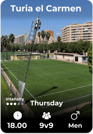 Turia el Carmen Thursday 23-10 18.00