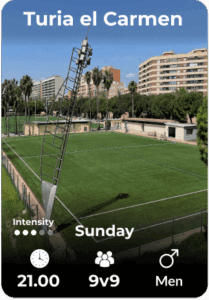 Turia el Carmen Sunday 7-09 21.00