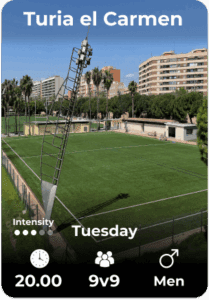 Turia el Carmen Tuesday 26-08 20.00
