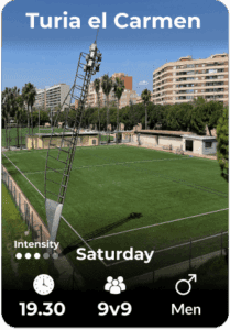 Turia el Carmen Saturday 6-09 19.30