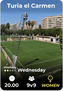 Turia el Carmen Wednesday 27-08 20.00