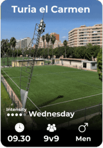 Turia el Carmen Wednesday 3-09 09.30