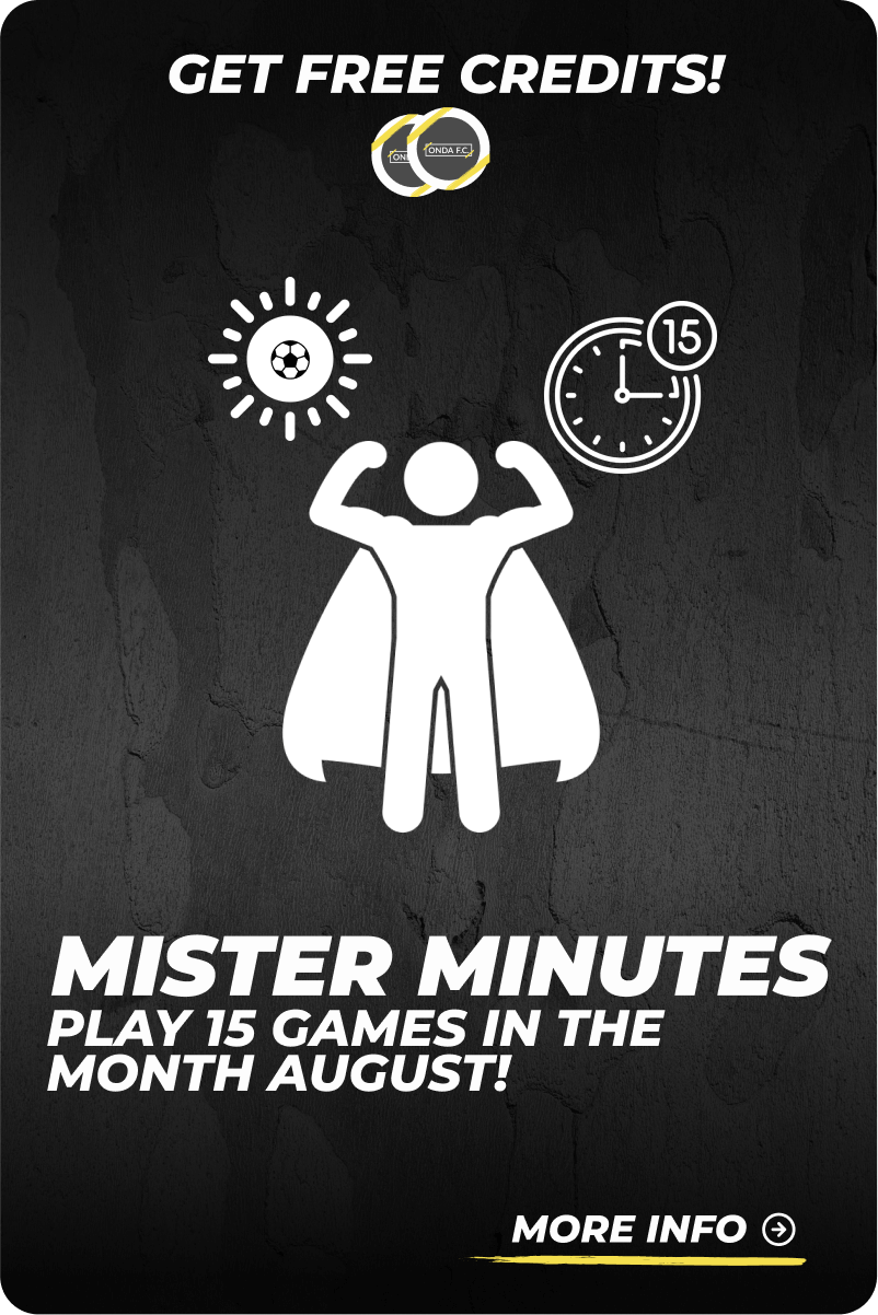 Challenge: Mister Minutes - August