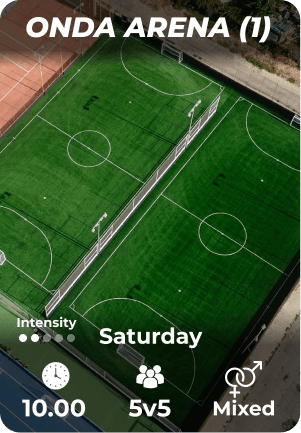 ONDA ARENA Saturday 6-09 10.00 1