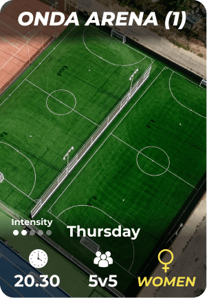 ONDA ARENA Thursday 4-09 20.30 1