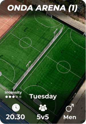 ONDA ARENA Tuesday 2-09 20.30 1