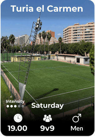 Turia el Carmen Saturday 25-10 19.00