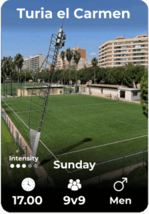 Turia el Carmen Sunday 26-10 17.00