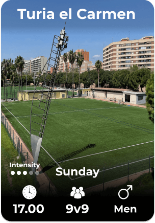 Turia el Carmen Sunday 26-10 17.00