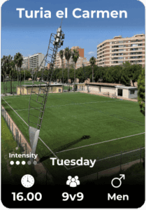 Turia el Carmen Tuesday 21-10 16.00