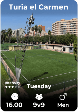 Turia el Carmen Tuesday 28-10 16.00