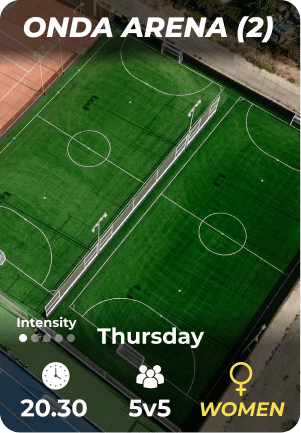 ONDA ARENA Thursday 23-10 20.30 1