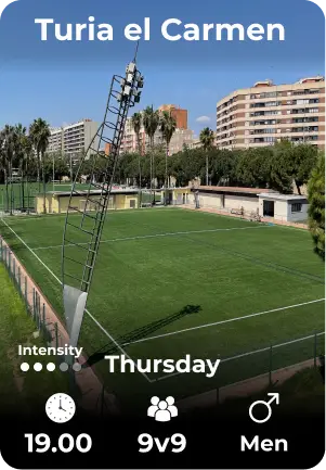 Turia el Carmen Thursday 18-06 19.00