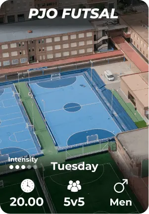 PJO Futsal Tuesday 16-06 20.00