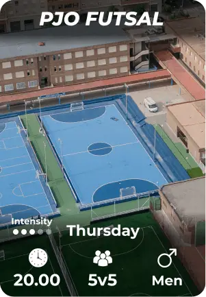 PJO Futsal Thursday 18-06 20.00