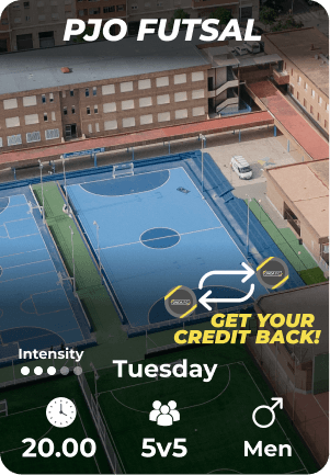 PJO Futsal Tuesday 23-06 20.00