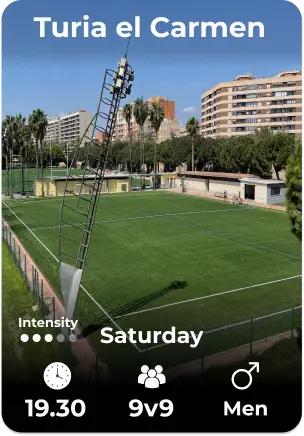 Turia el Carmen Saturday 27-06 19.30
