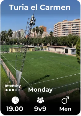 Turia el Carmen Monday 22-06 19.00