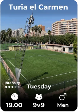 Turia el Carmen Tuesday 23-06 19.00