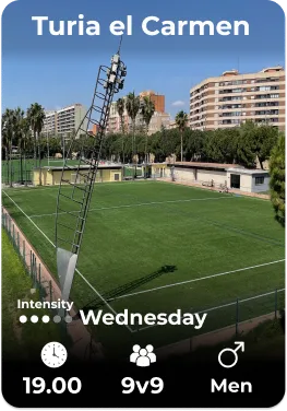 Turia el Carmen Wednesday 24-06 19.00