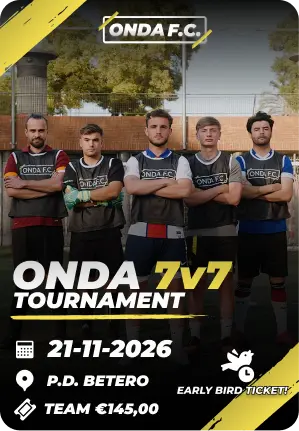 7v7 Tournament 21-11 (Team ticket)